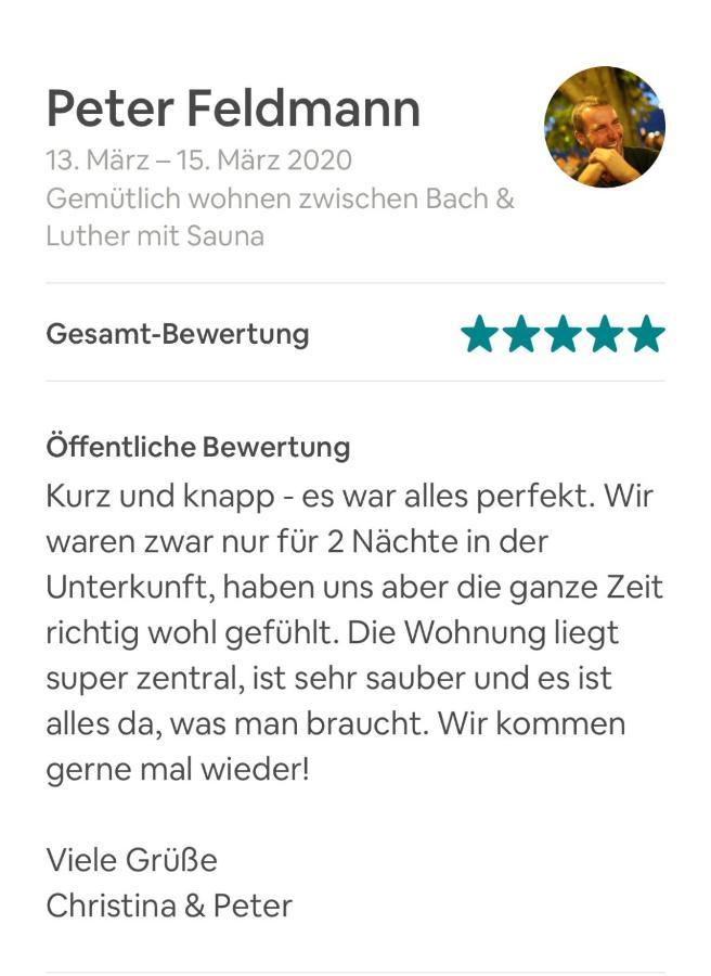 Ferienhaus Zwischen Bach Und Luther Mit Garten Άιζεναχ Εξωτερικό φωτογραφία